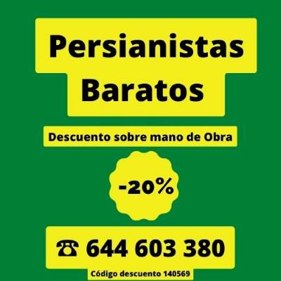 persianistas baratos BENIDORM