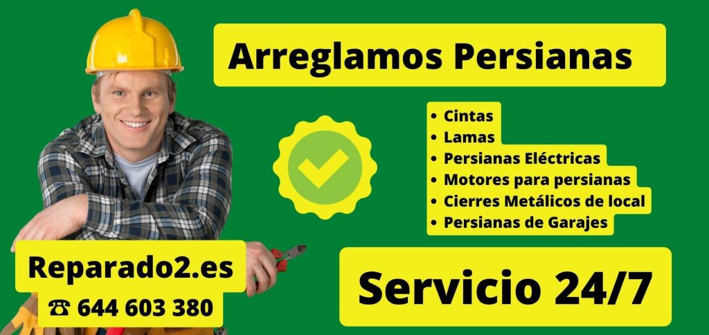 arreglo de persianas en San Juan de Alicante